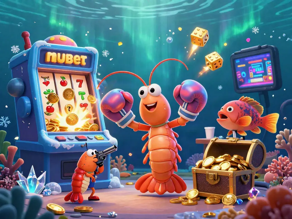 Experience the thrill of mubet with a vibrant scene showcasing a captivating casino atmosphere.