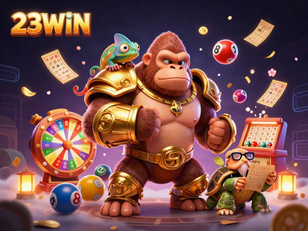 Experience dynamic gameplay with the powerful elements of 23WIN casino on display.
