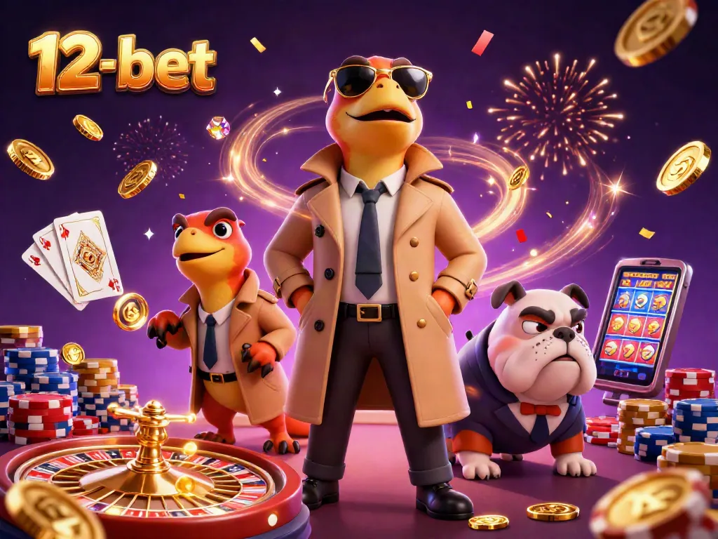 Experience thrilling moments at 12-bet with our raptors sneaking into a VIP casino lounge.